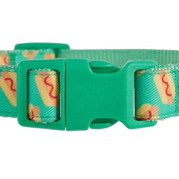 Top Paw® Green Hot Dog Collar - Picture 4 of 12
